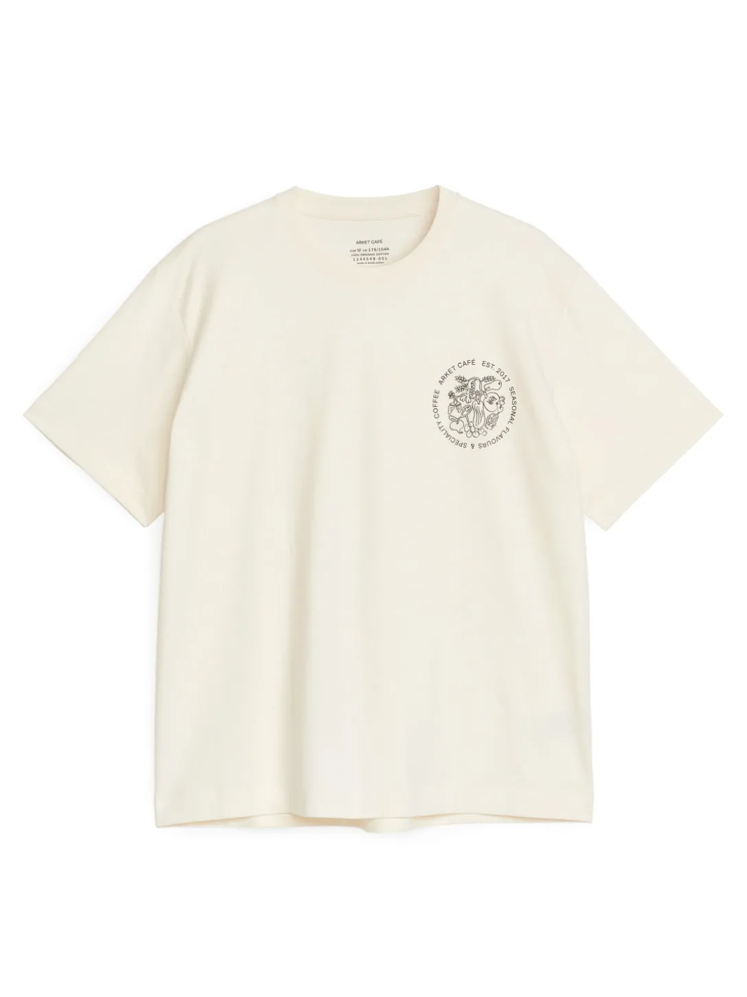 ARKET CAFÉ T-shirt Med Tryck