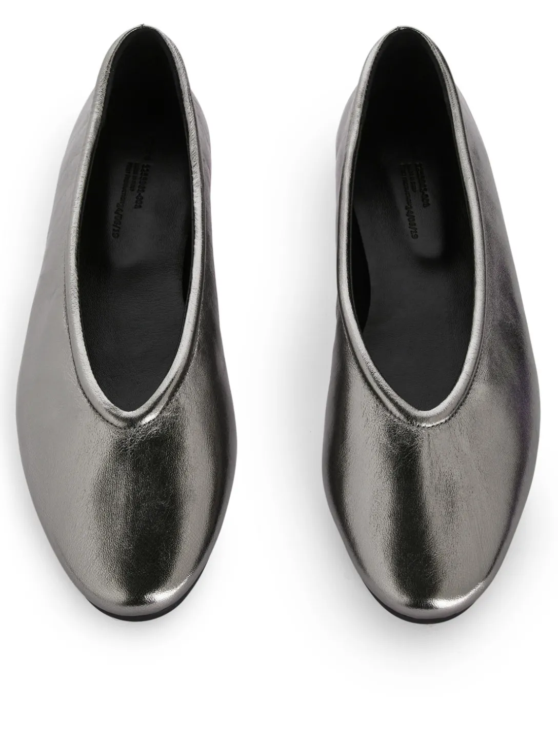 Ballerinaskor I Läder
