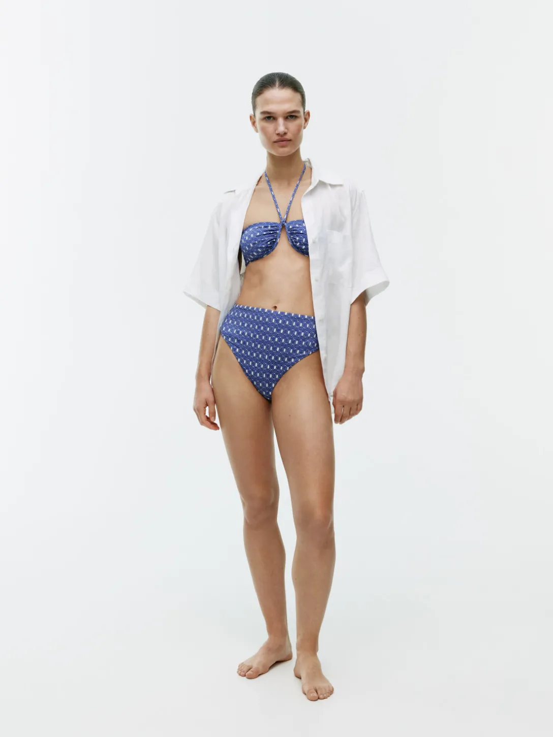Bikinitrosor Med Hög Midja