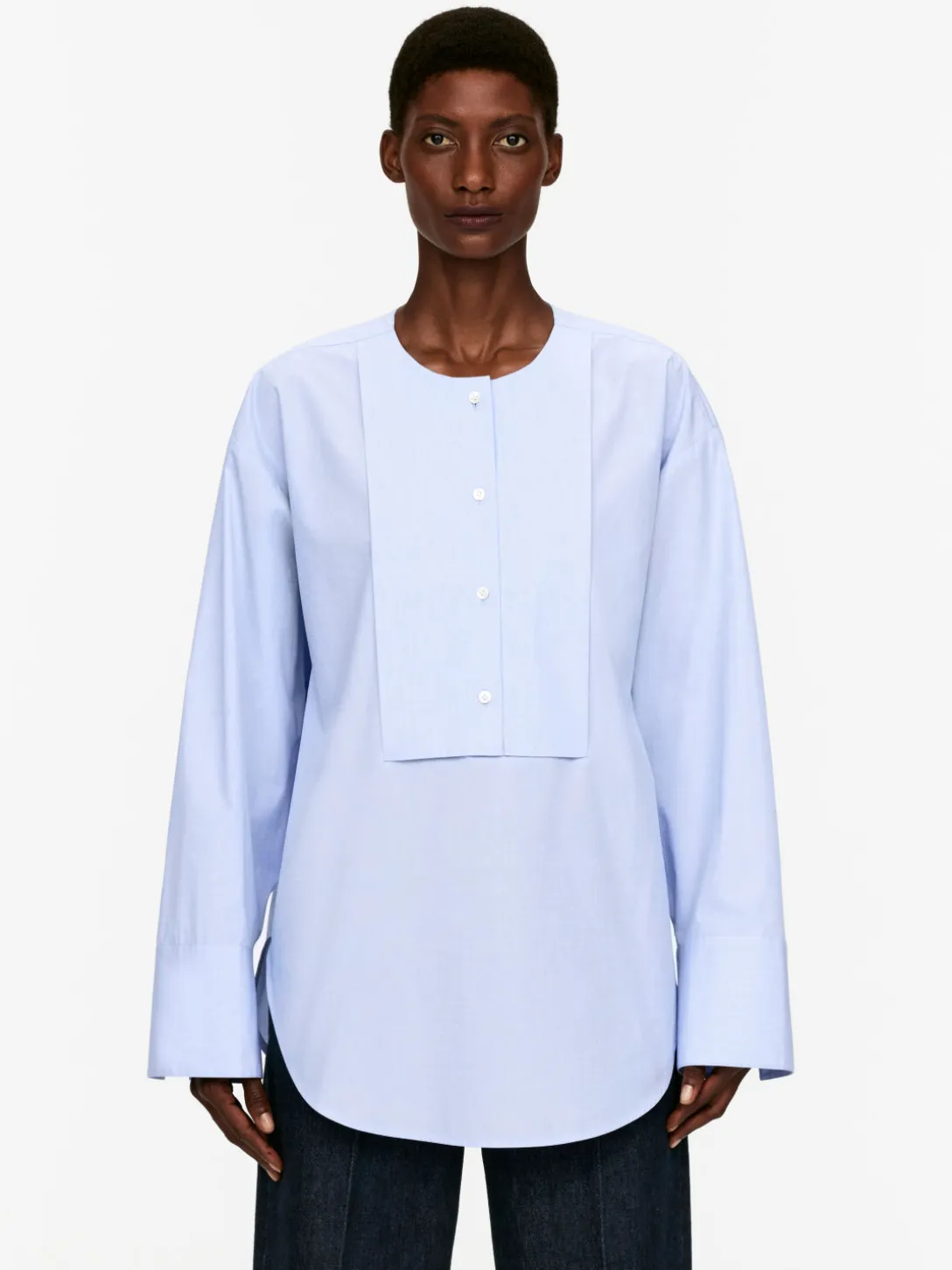 Blus I Bomull