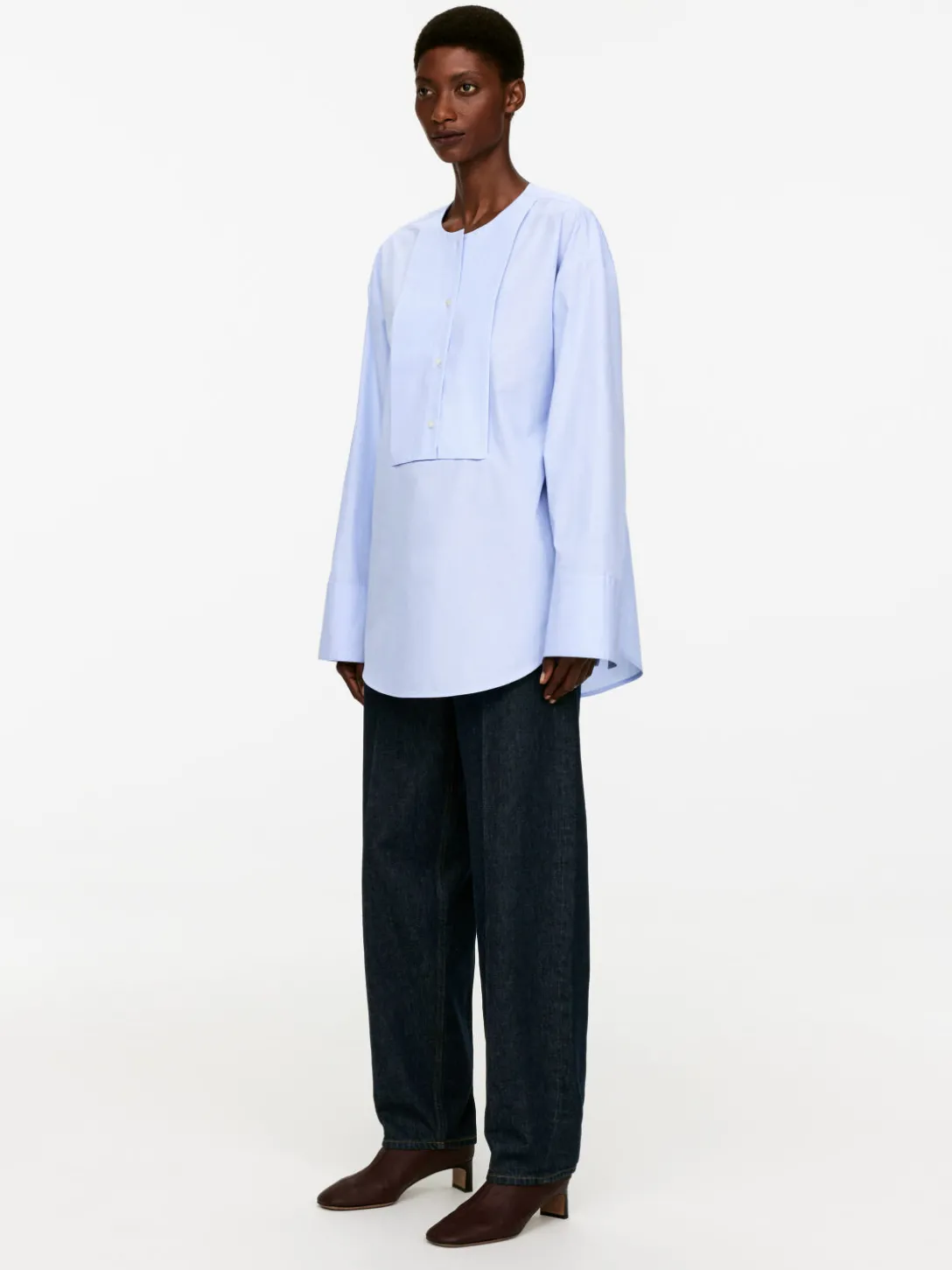 Blus I Bomull
