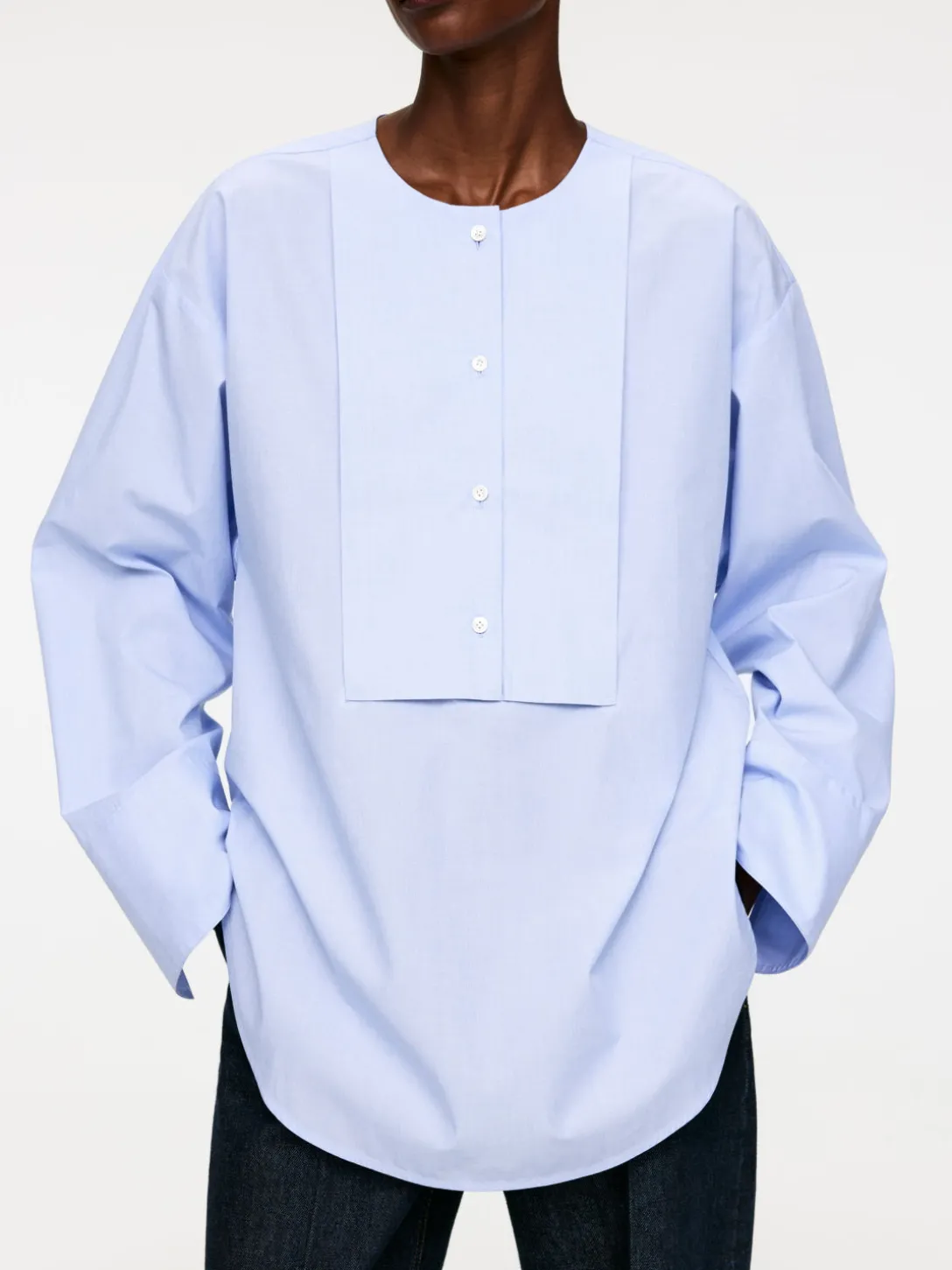 Blus I Bomull