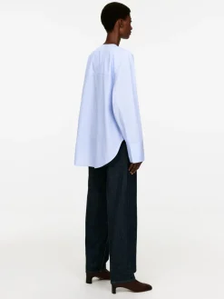 Blus I Bomull
