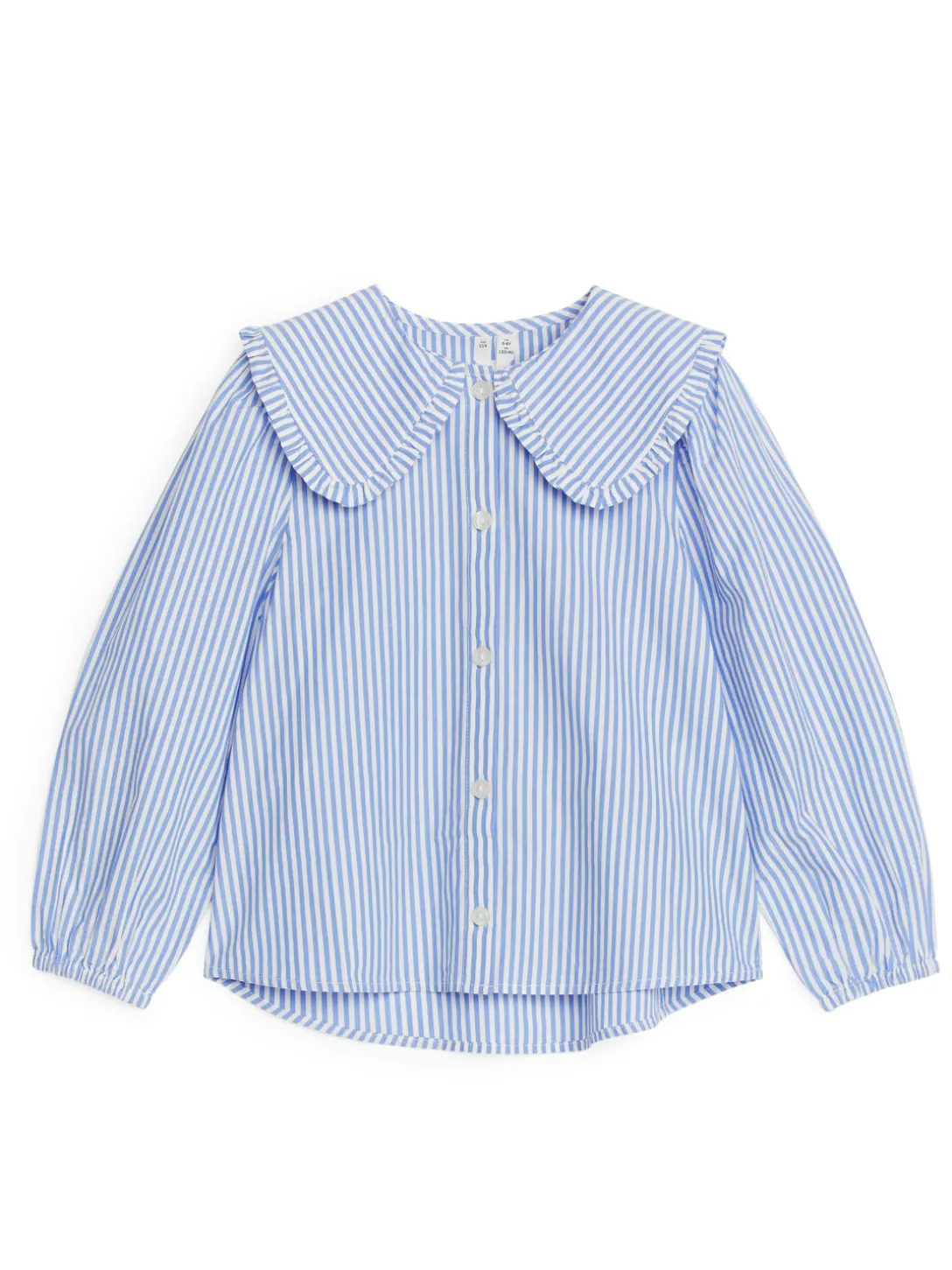 Blus Med Volangkrage