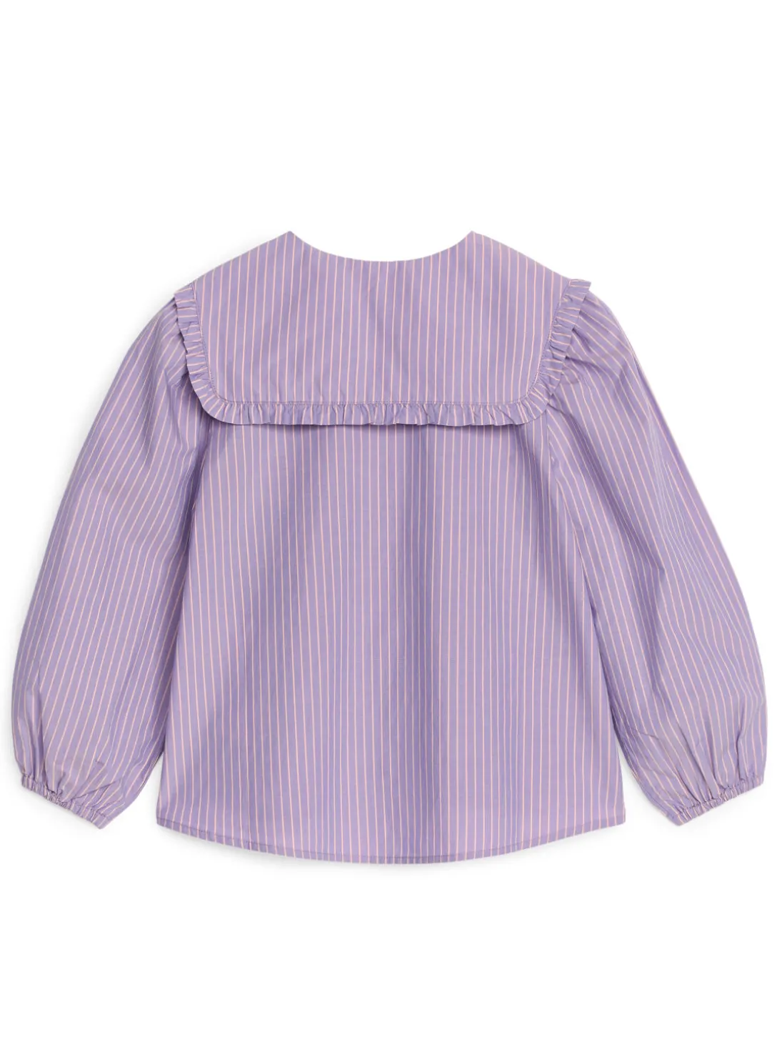 Blus Med Volangkrage