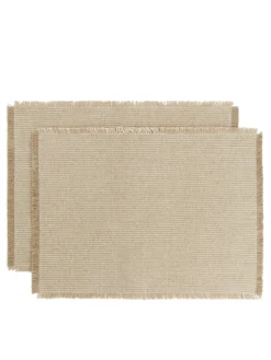 Bordstabletter I Linneblandning, 2-pack