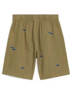 Broderade Shorts