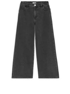 Byxa I Denim Med Vida Ben
