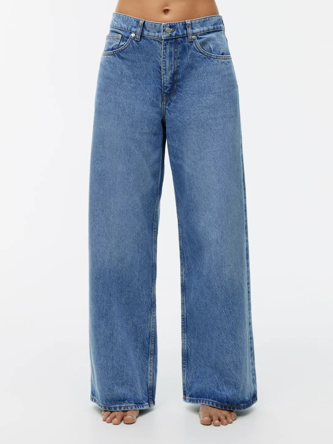 CLOUD Jeans Med Låg Midja
