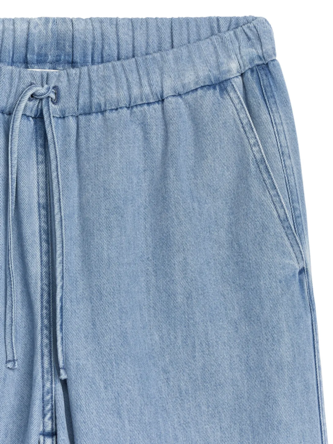 Denimbyxa Med Dragsko