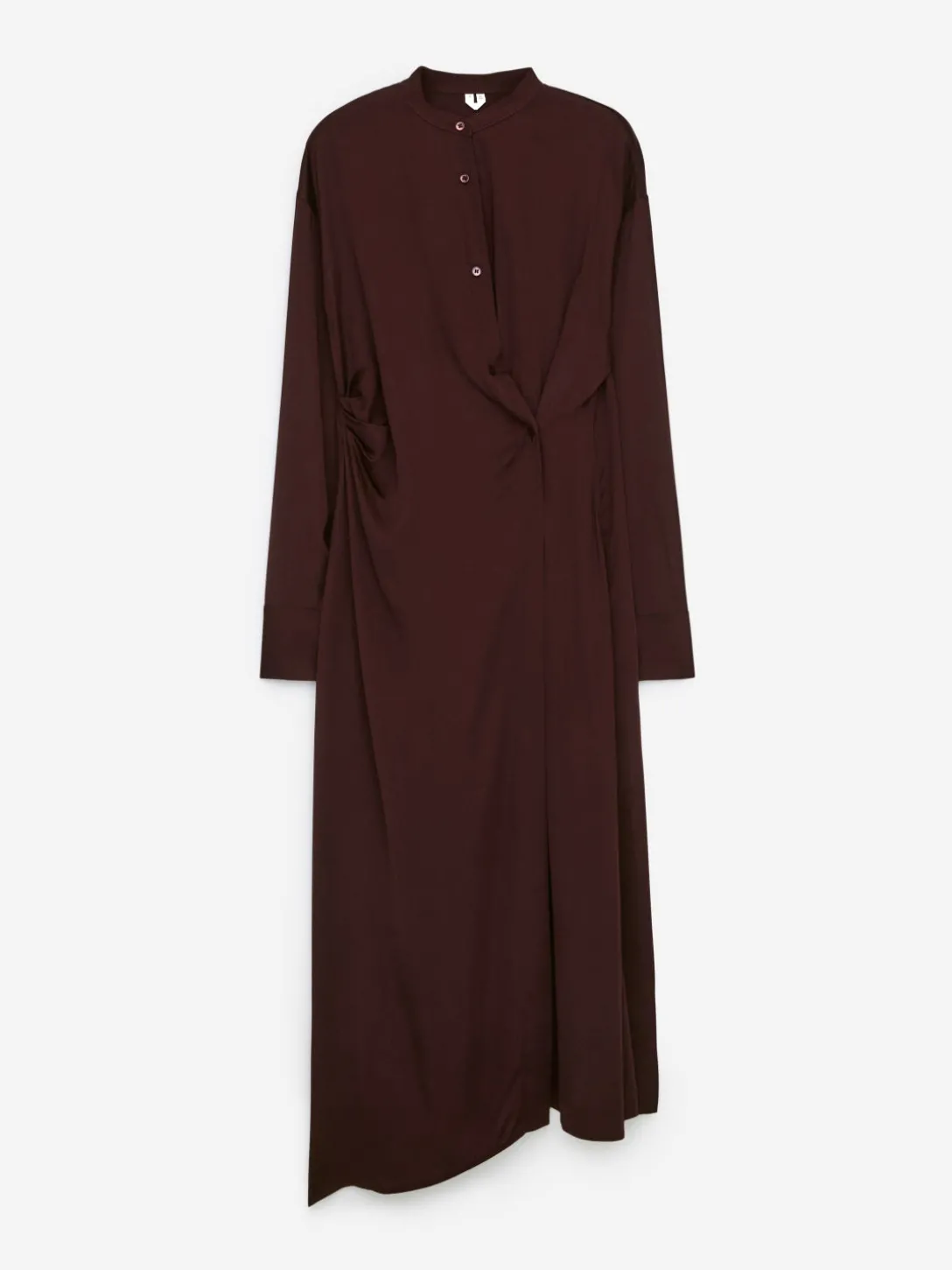 Draperad Midiklänning