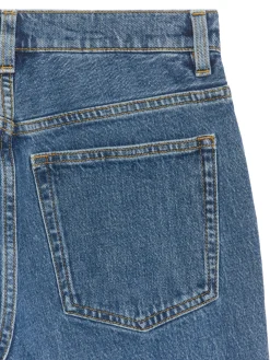 FERN CROPPED Utsvängda Stretchjeans