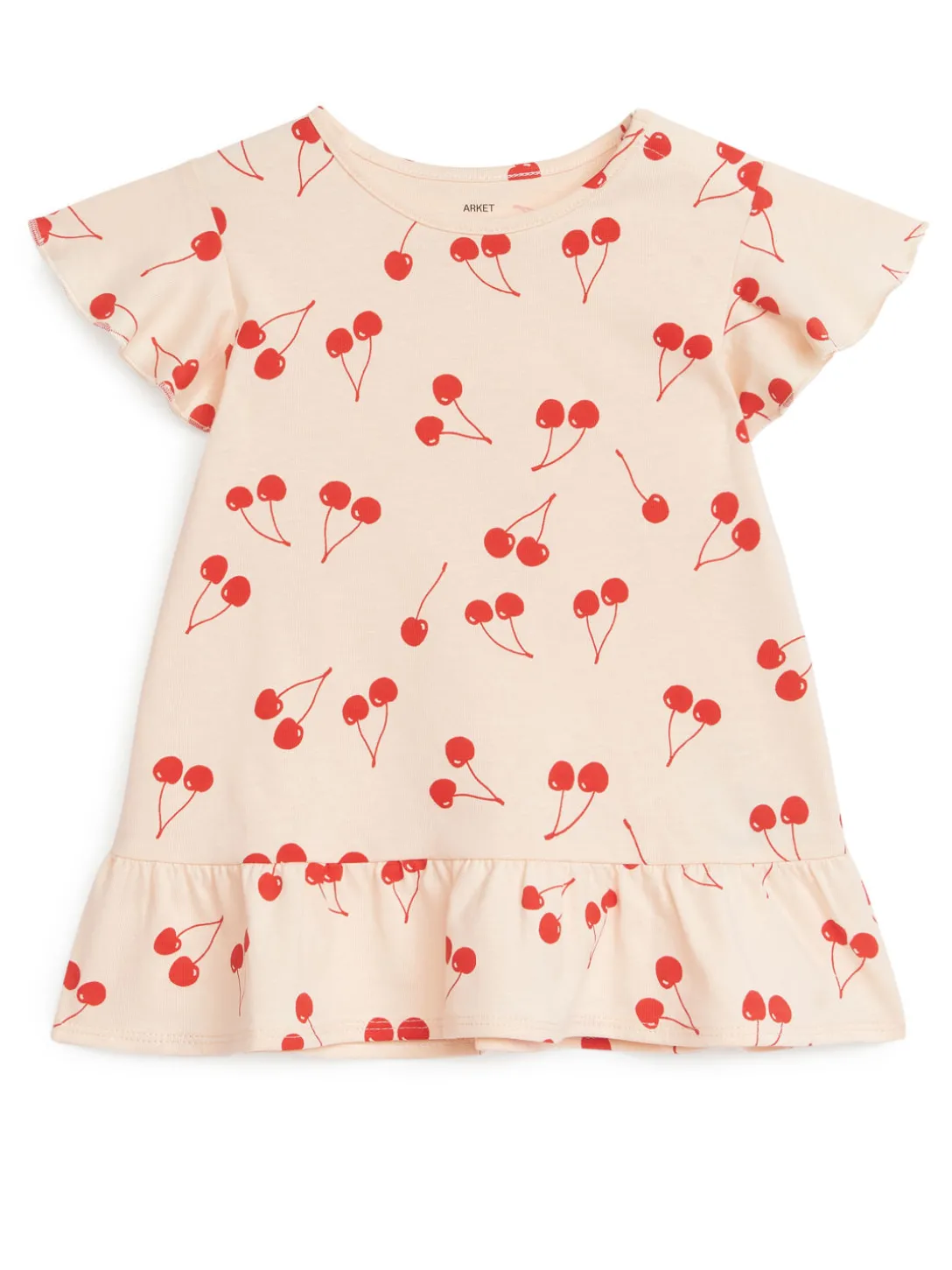 Frill Jersey Dress