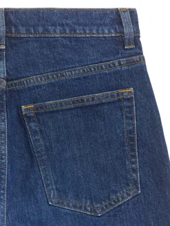 JADE CROPPED Smala Stretchjeans
