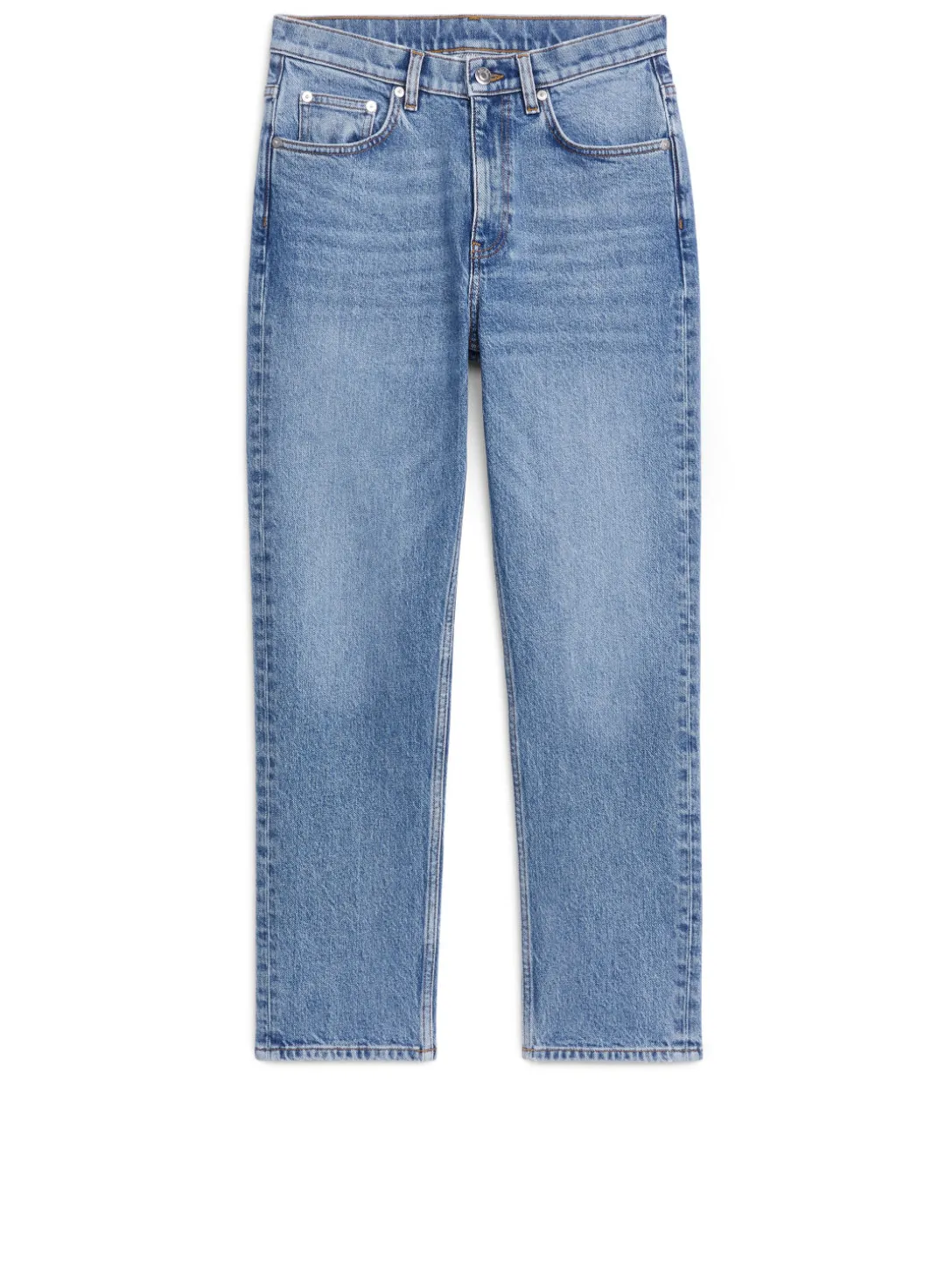 JADE CROPPED Smala Stretchjeans