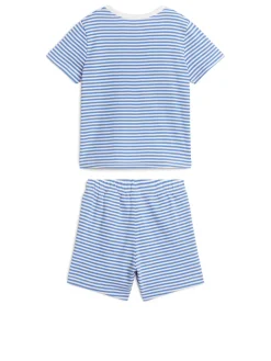 Kort Pyjamas I Trikå