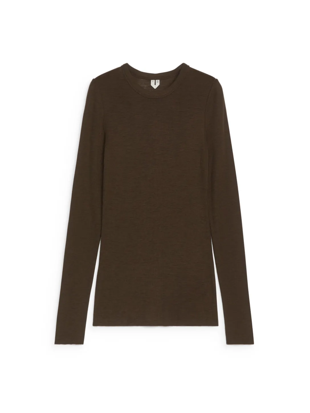 Långärmad Topp I Merinoull