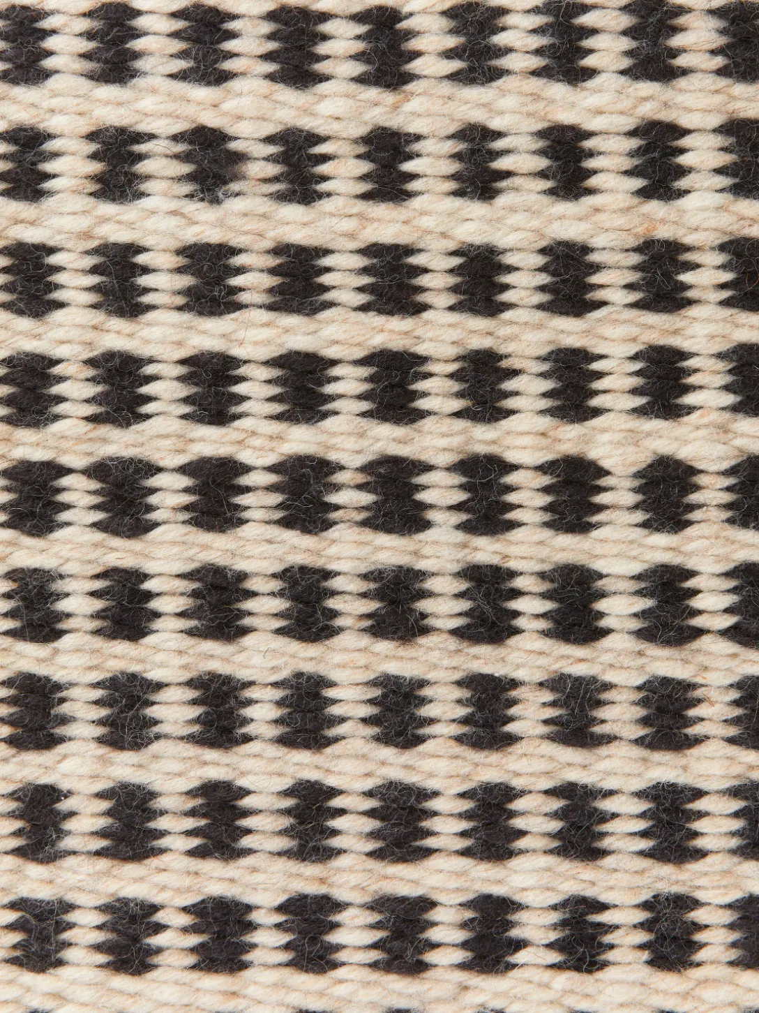 Matta I Ull Och Bomull 70 X 180 Cm