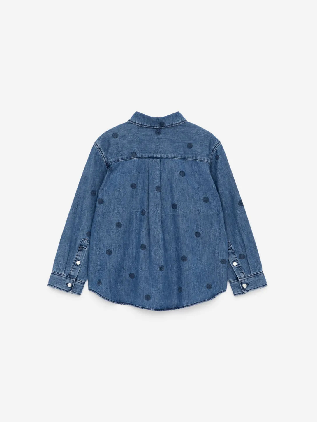 Mönstrad Skjorta I Denim