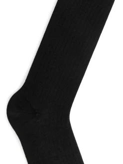 Overknee-strumpor I Ull