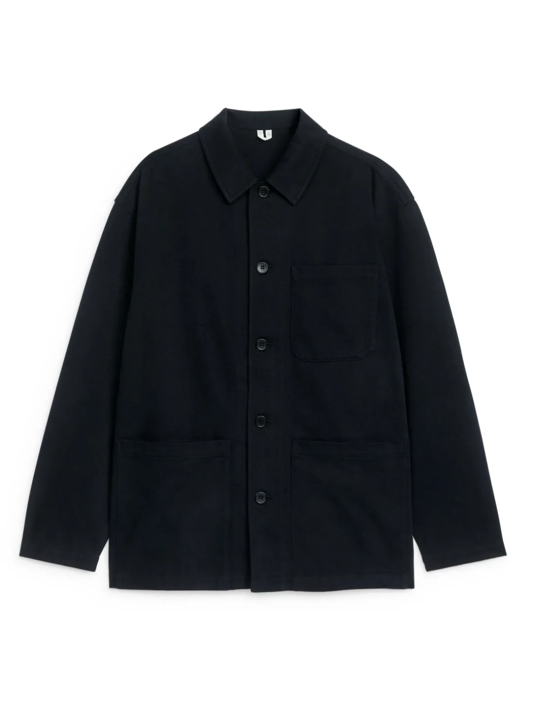 Overshirt I Bomull Och Lyocell