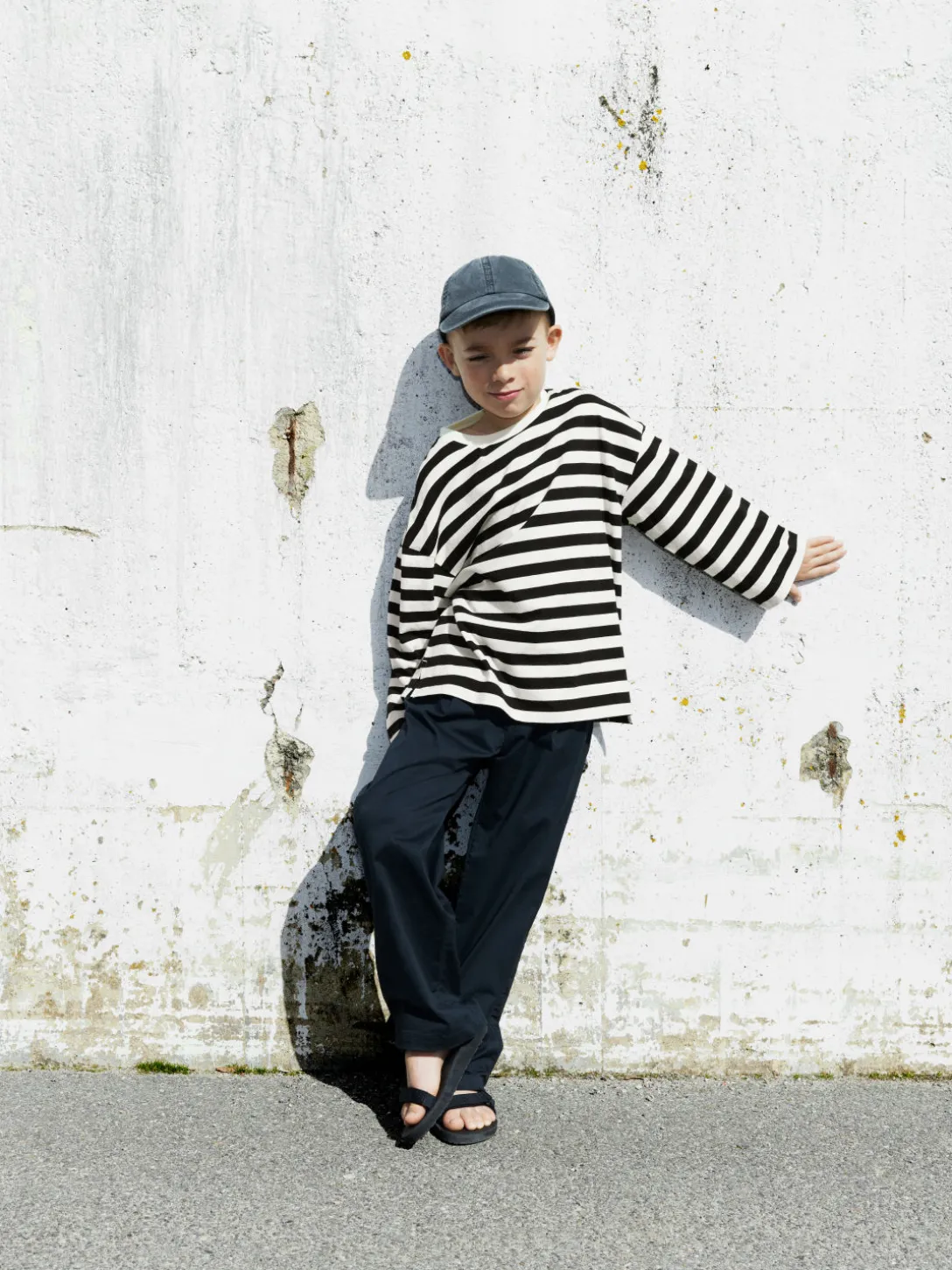 Oversized Långärmad T-shirt