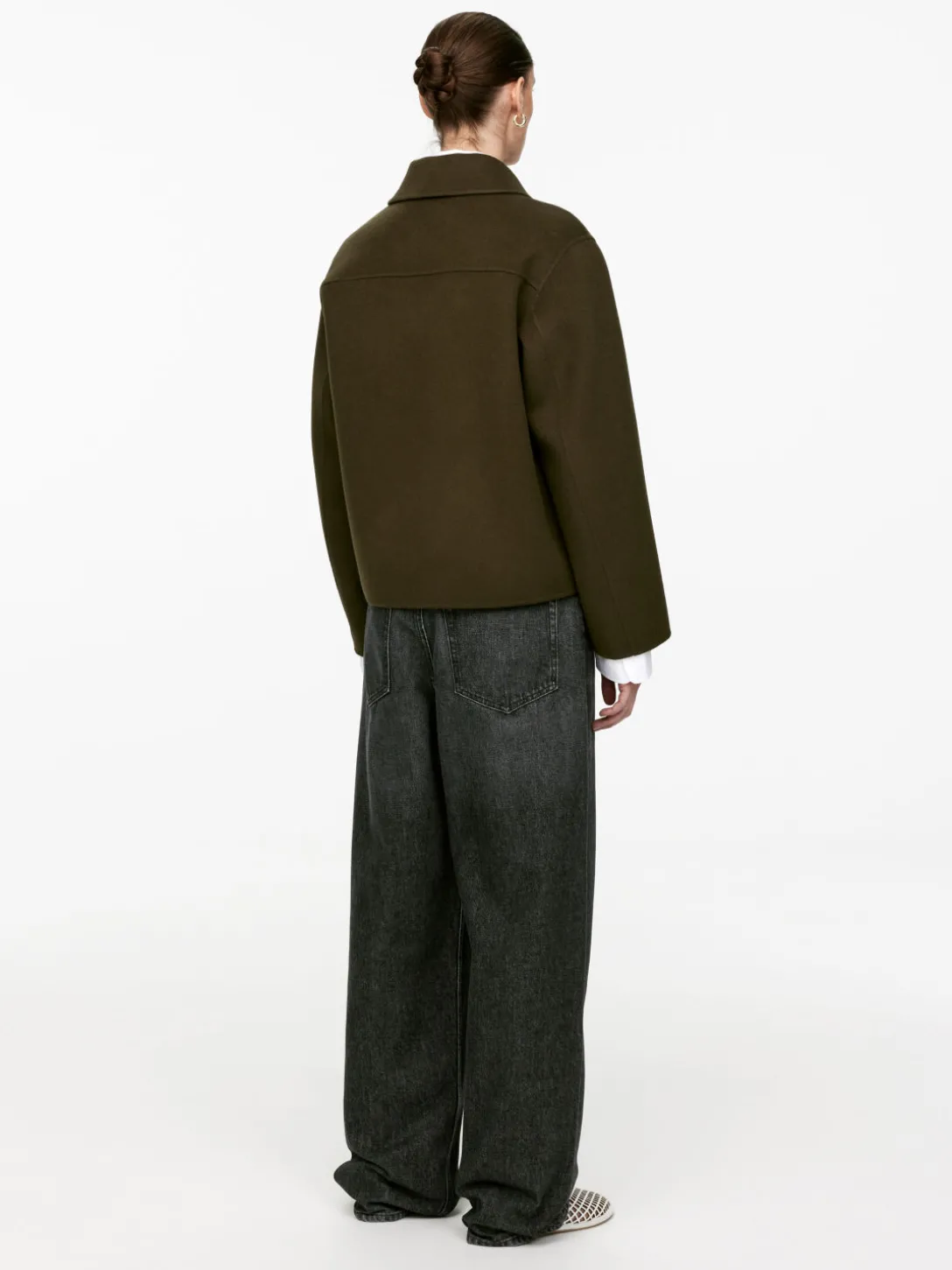 Penny Martin Och ARKET Overshirt I Ull