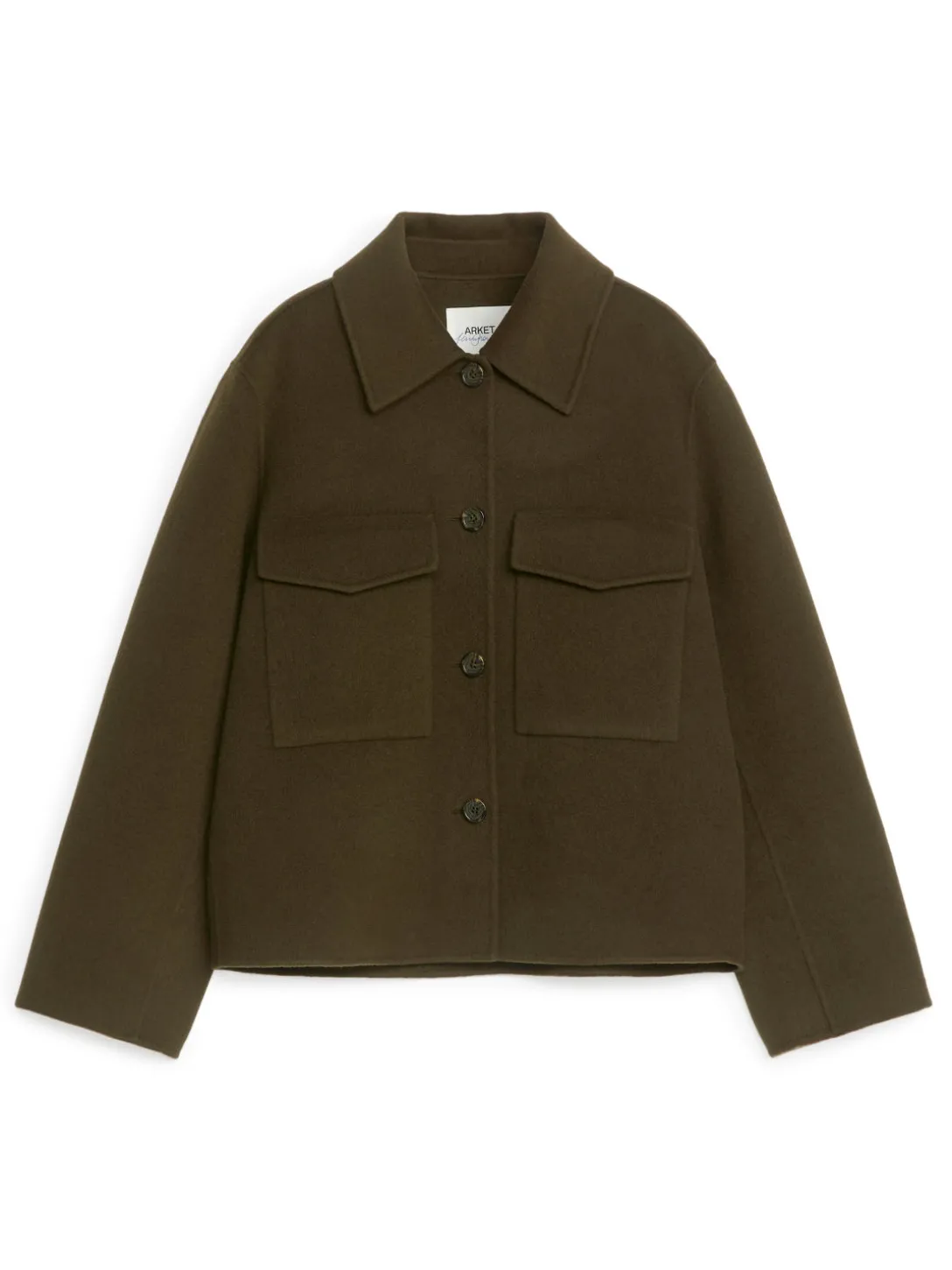 Penny Martin Och ARKET Overshirt I Ull