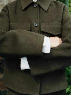 Penny Martin Och ARKET Overshirt I Ull