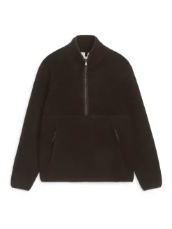 Pile Sweatshirt I Ullblandning