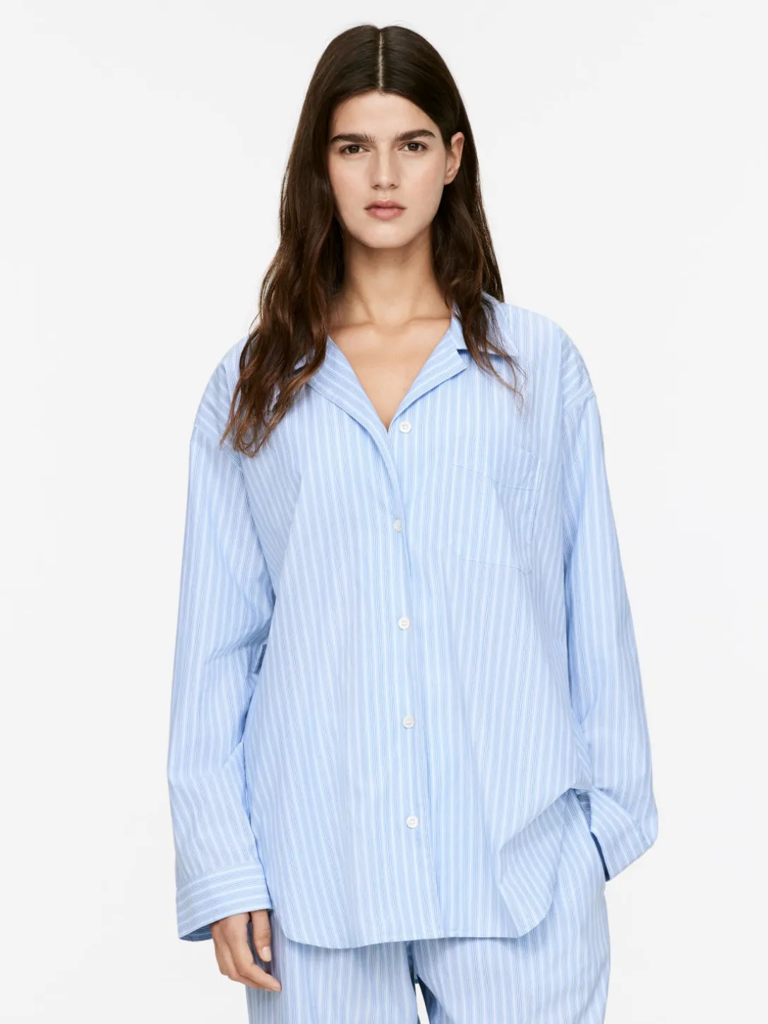 Pyjamasskjorta I Bomull