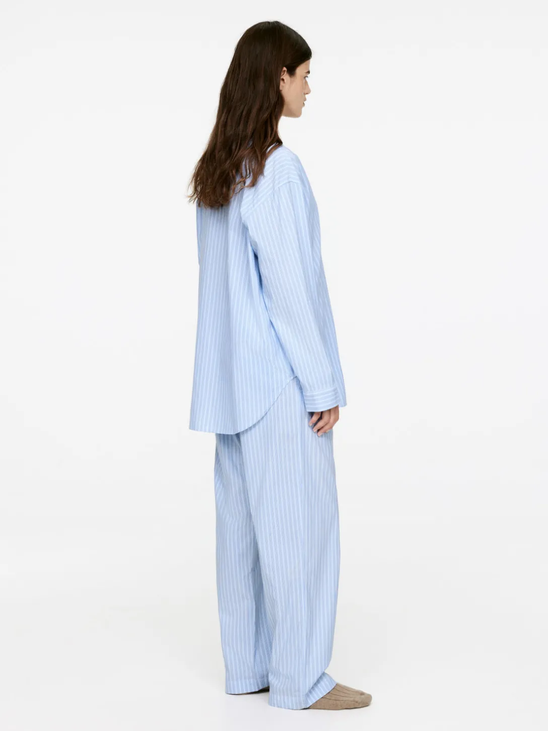 Pyjamasskjorta I Bomull