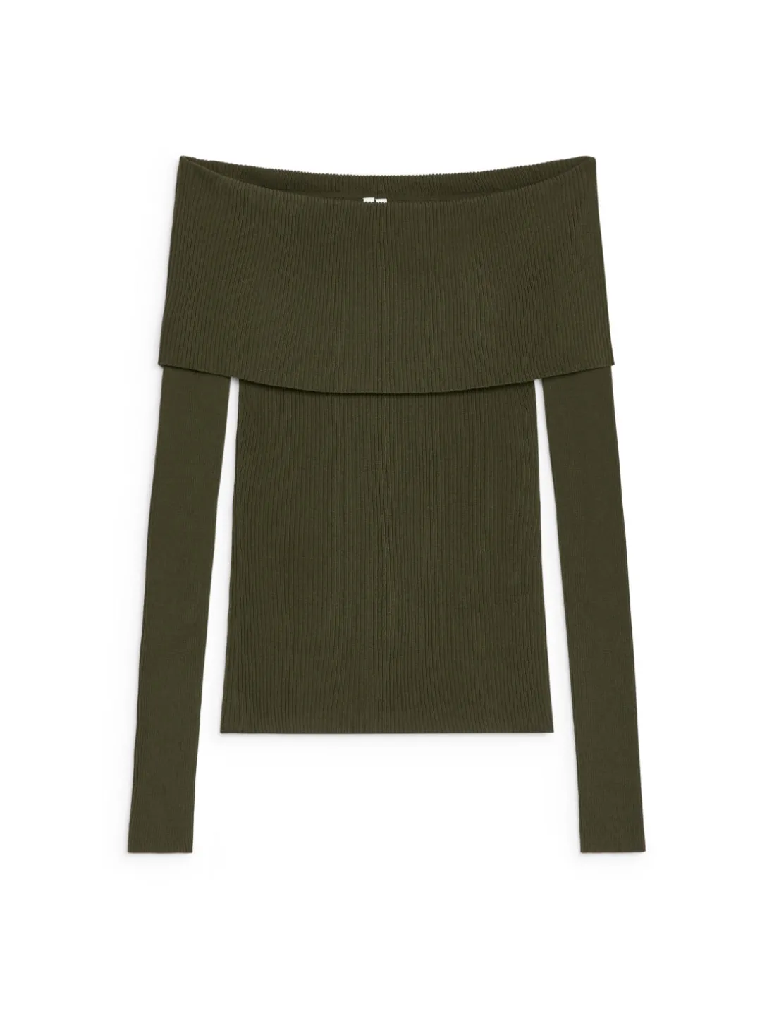 Ribbad Off Shoulder-topp