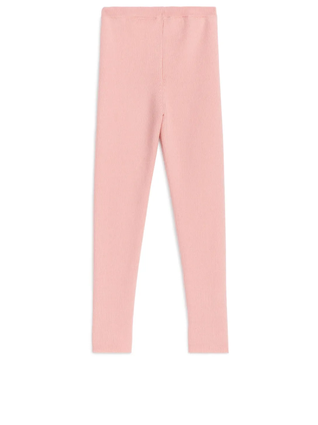 Ribbade Leggings I Ullblandning