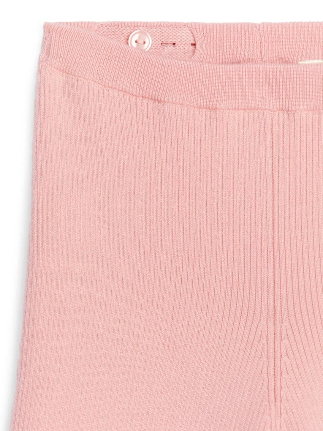 Ribbade Leggings I Ullblandning
