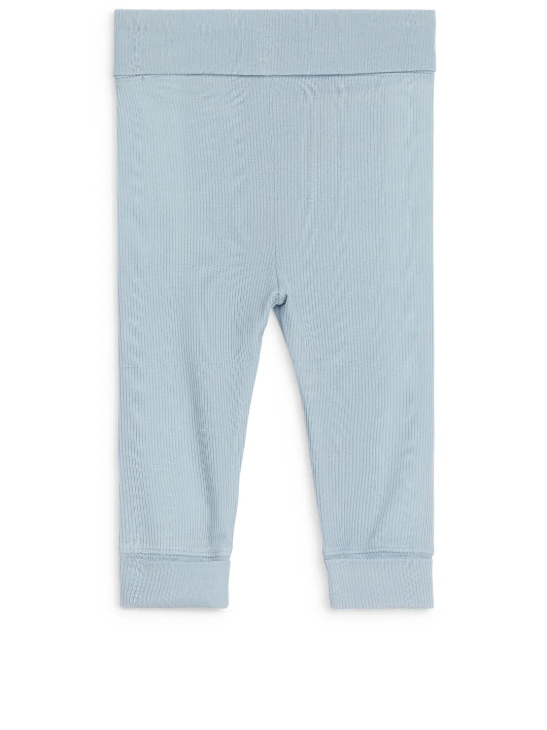 Ribbstickade Leggings För Nyfödd
