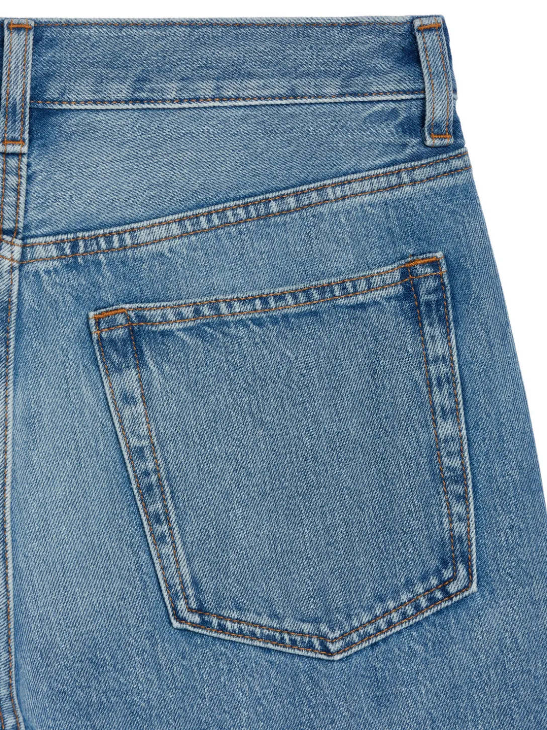 SHORE Jeans Med Låg Midja