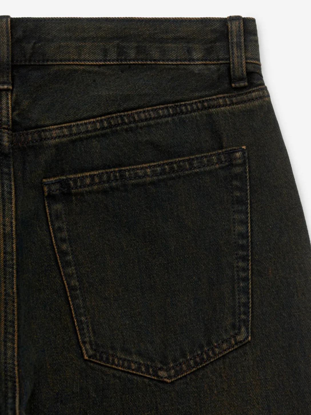 SHORE Jeans Med Låg Midja