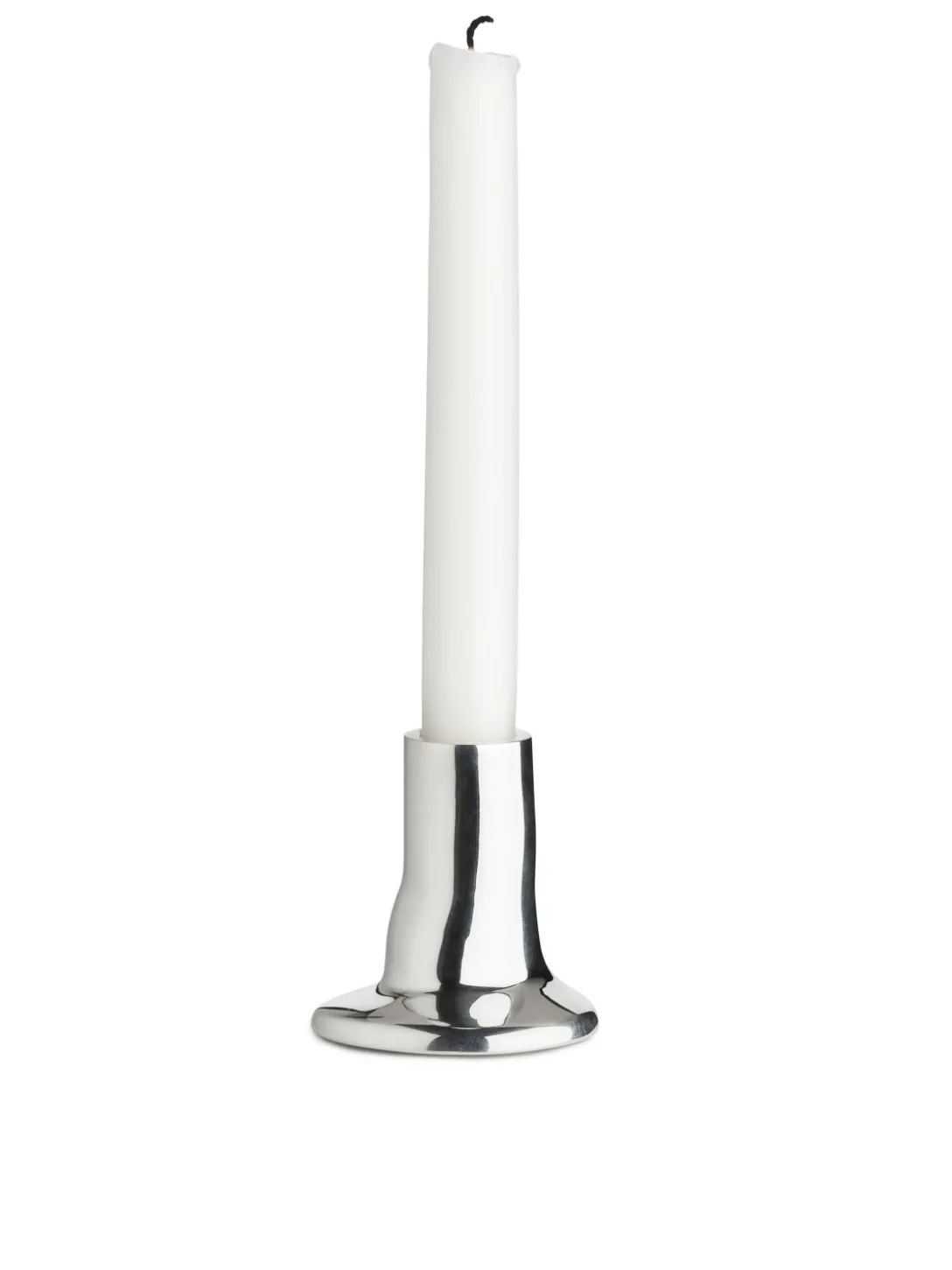 Silverpläterad Ljusstake