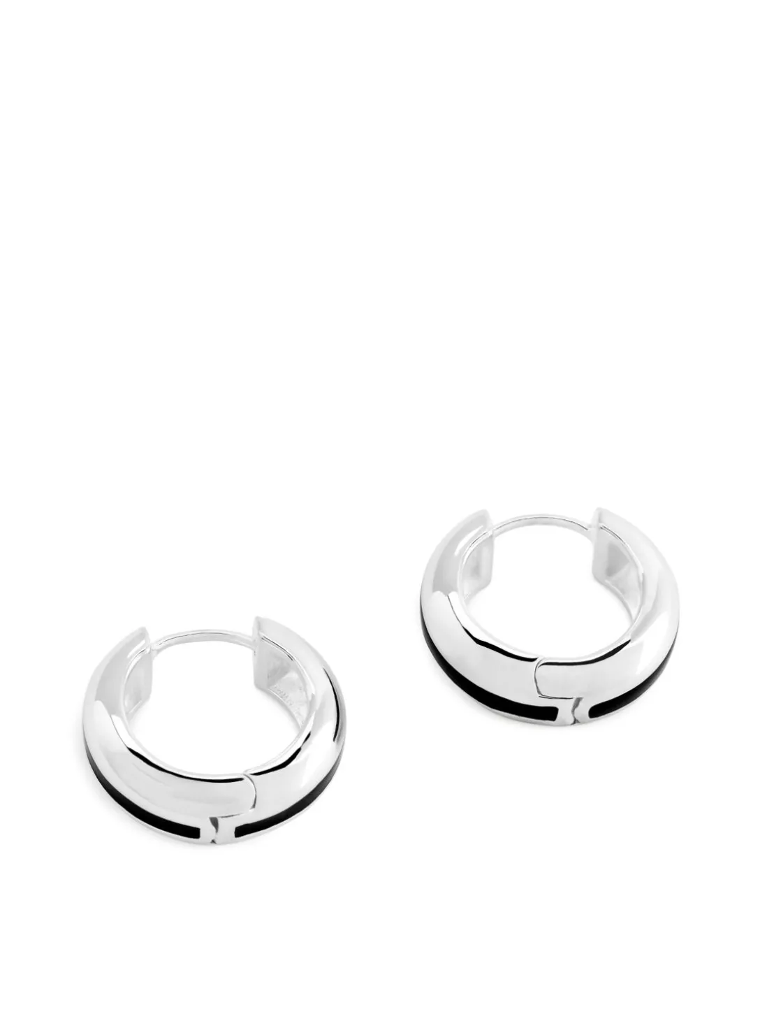 Silverpläterade Hoops
