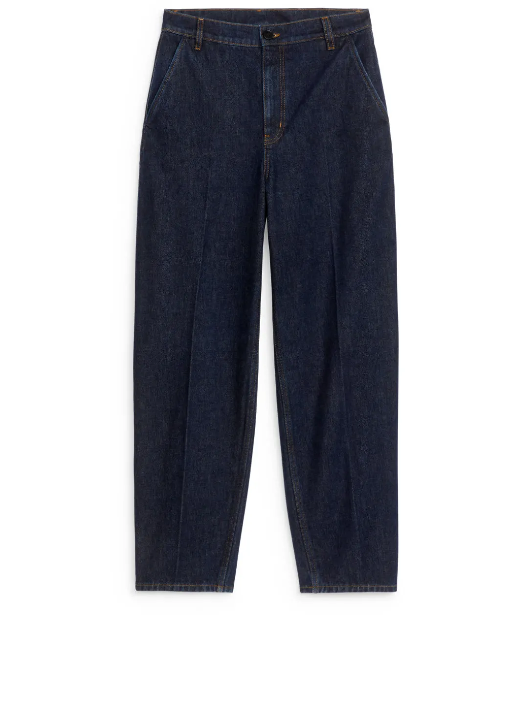 Skräddad Denimbyxa