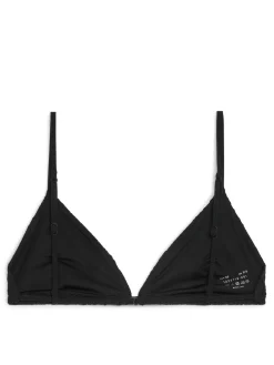 Smockad Bikinitopp