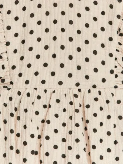 Sparkdräkt I Muslin Med Volanger