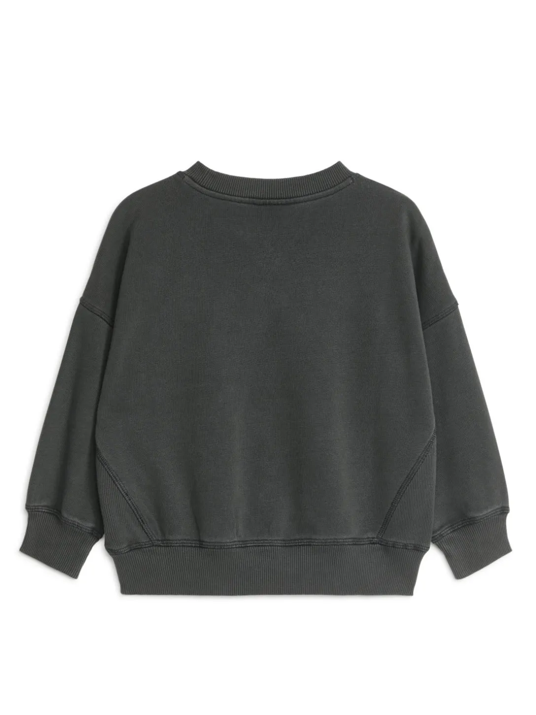 Sweatshirt I Bomull Med Lös Passform