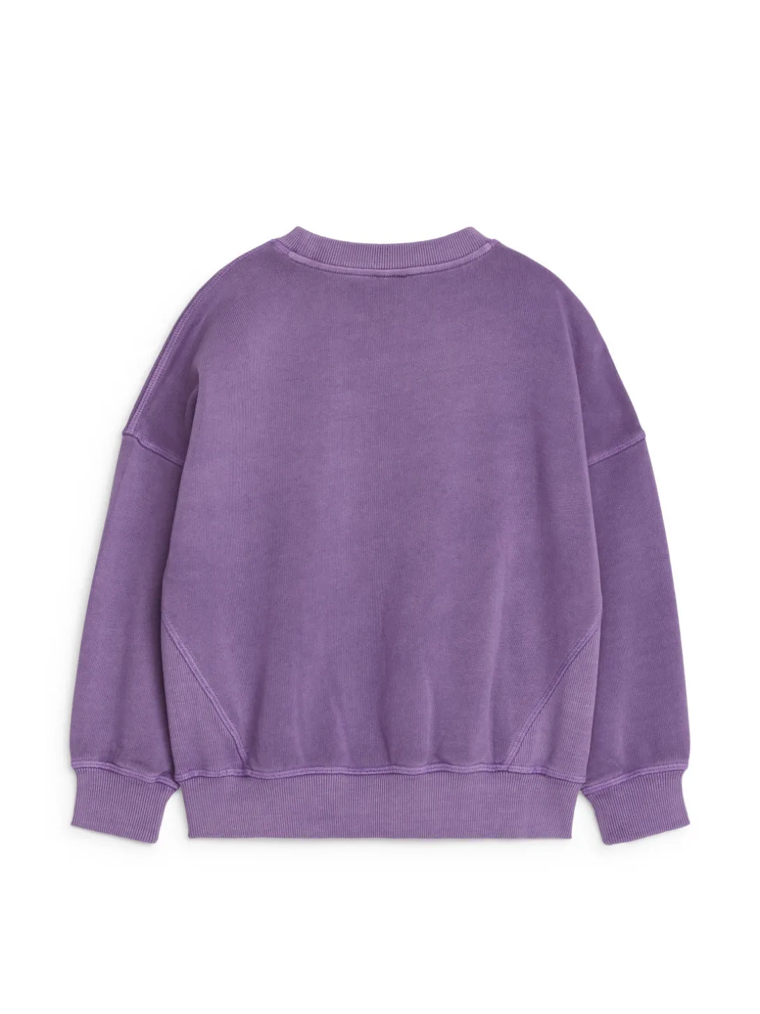 Sweatshirt I Bomull Med Lös Passform
