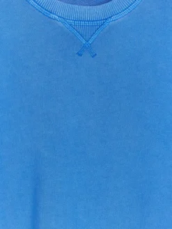 Sweatshirt I Bomull Med Lös Passform
