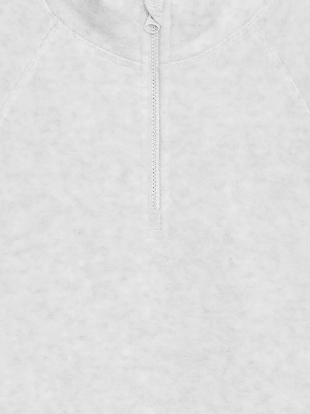 Sweatshirt I Fleece Med Dragkedja