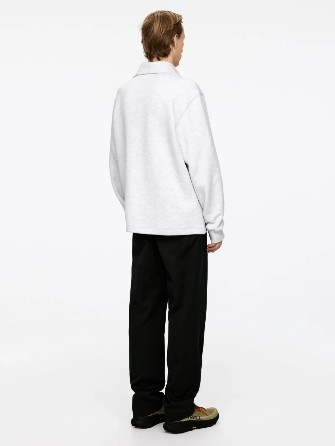 Sweatshirt Med Dragkedja Upptill