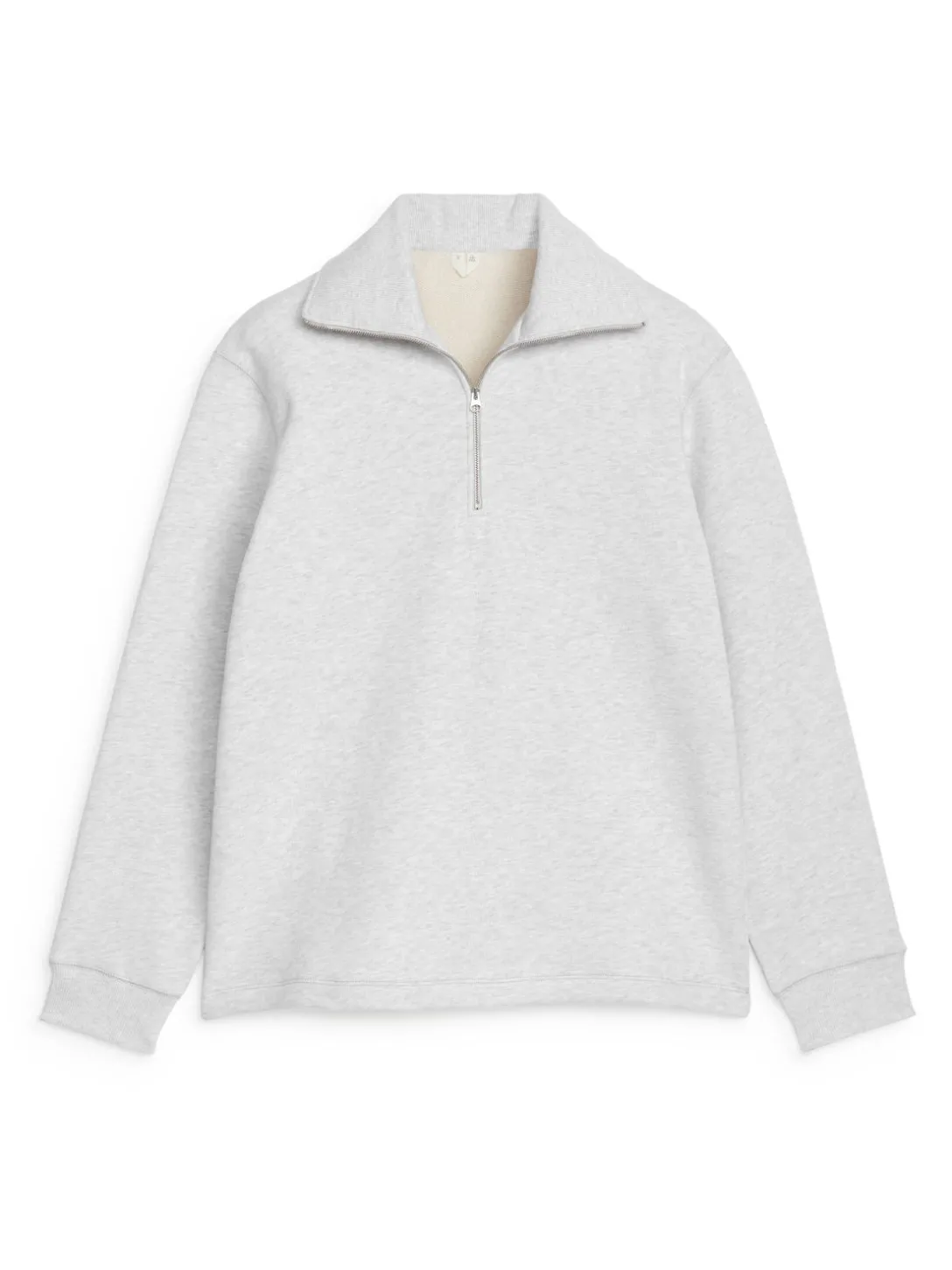 Sweatshirt Med Dragkedja Upptill