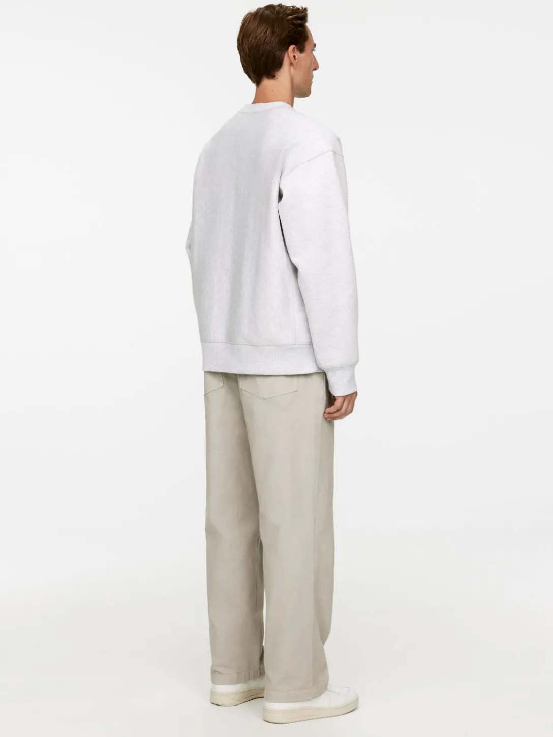 Sweatshirt Med Lös Passform